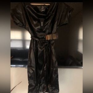 Bebe Faux leather nwt Dress